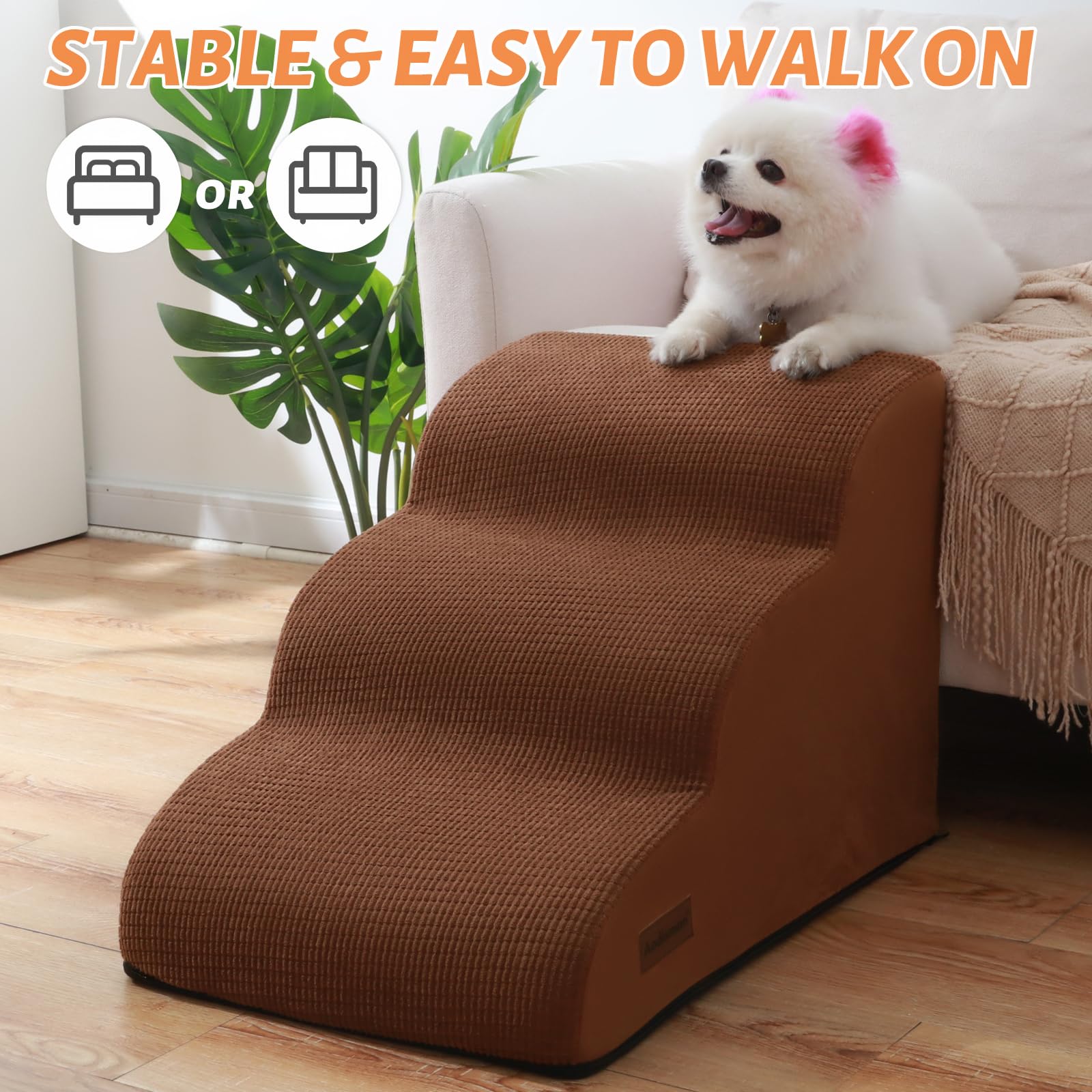 Aodisman non-slip bottom stairs provide stable footing on floor surfaces