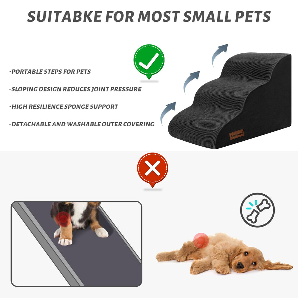 Aodisman stable-steps-silicone-bottom keep steps steady on carpet or floor