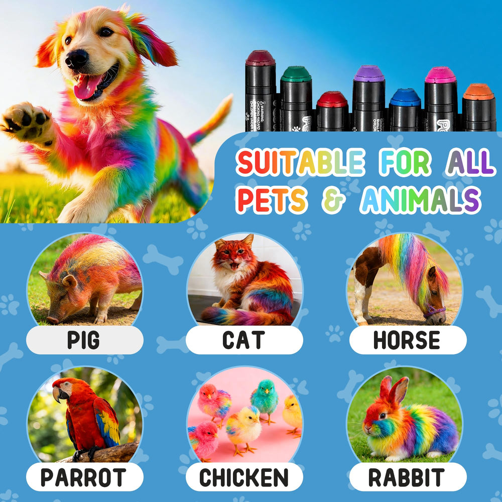 AOFEGRLT pet-safe color look ideal for festive photos.