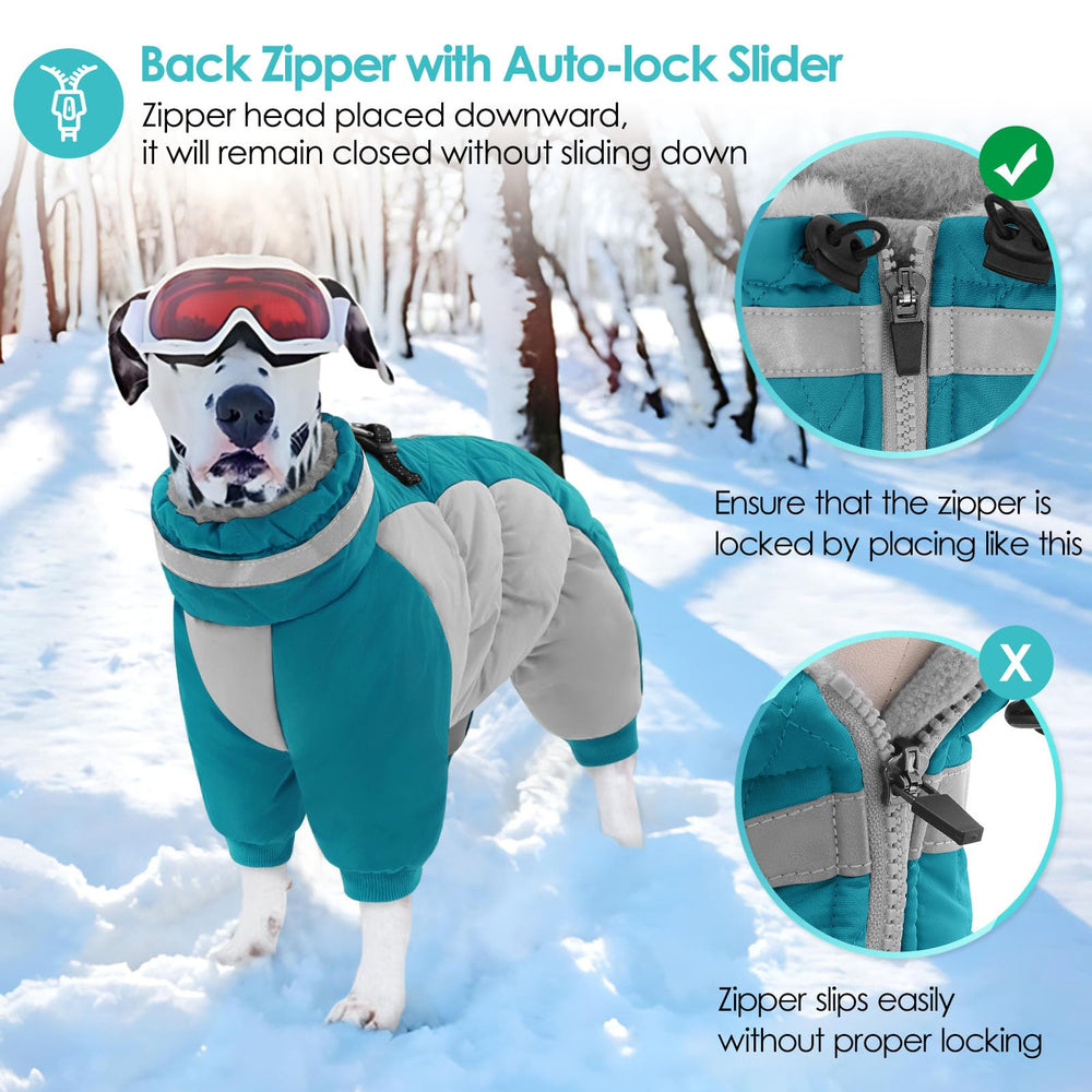 AOFITEE d-rings-harness-dog-coat compatible with various harness styles