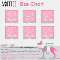 AOFITEE harness hole and back pocket design keeps leash and essentials handy.
