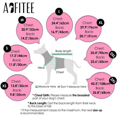 AOFITEE coat includes reflective trims for higher visibility during night walks
