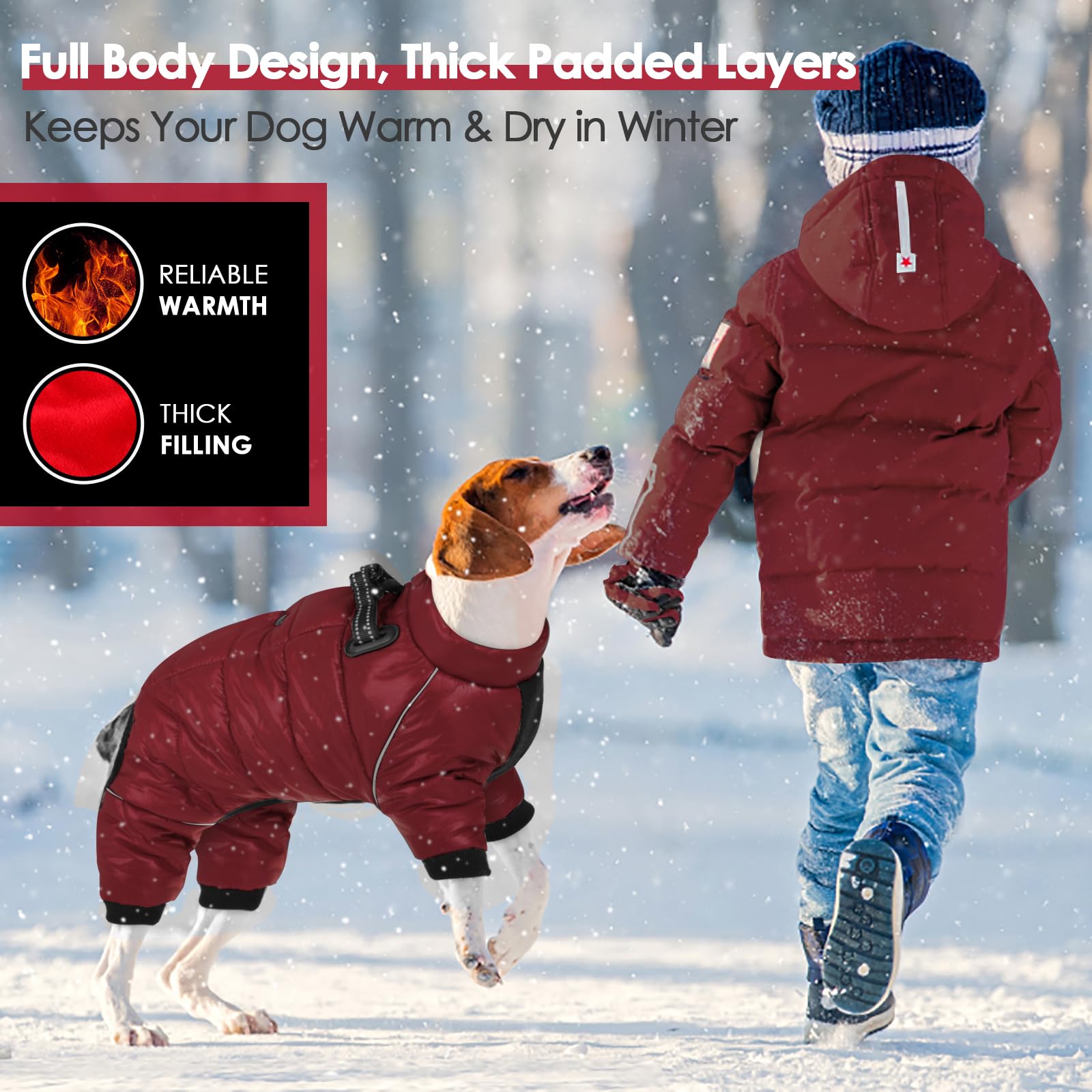AOFITEE size-chart view helps customers pick the right fit.