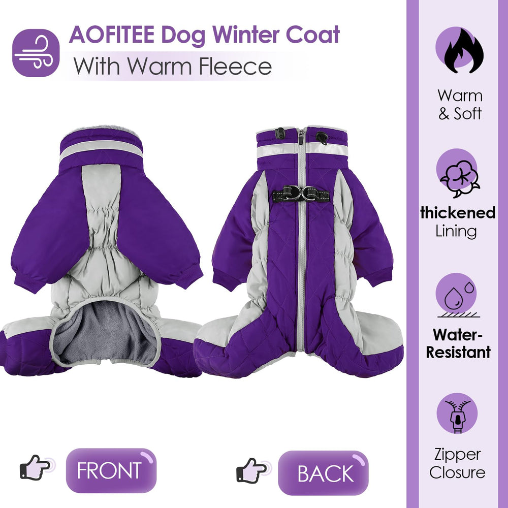 AOFITEE windproof snow coat protects during snowy outings