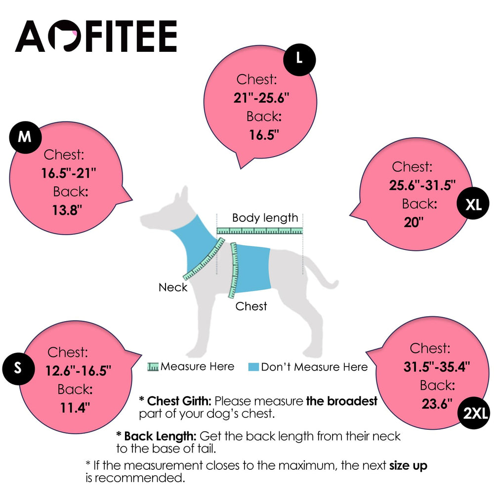 AOFITEE dog tuxedo back leash ring for secure walking or posing.
