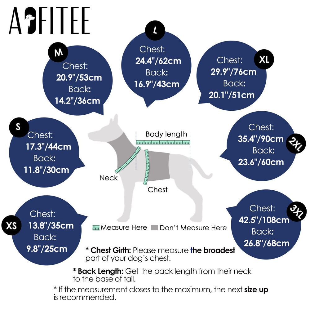AOFITEE elastic chest and reflective trims provide snug fit and visibility