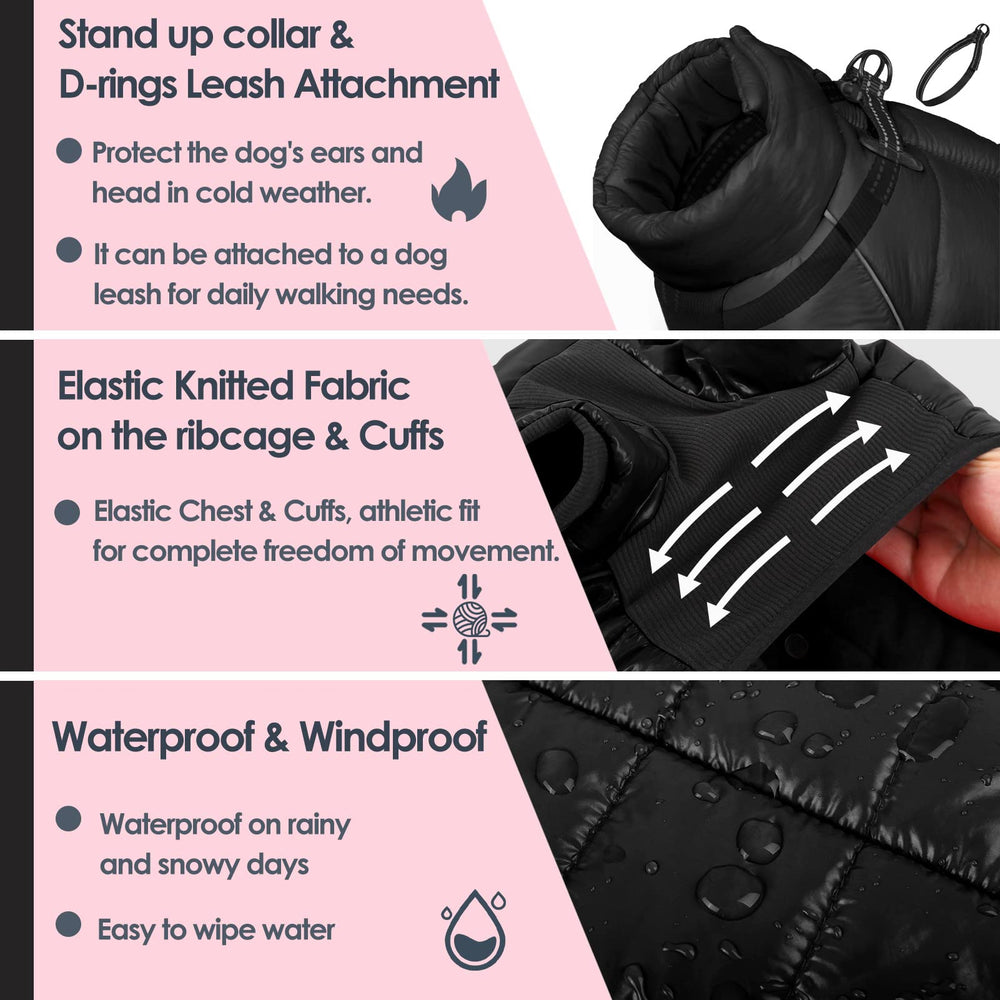 AOFITEE fleece warm lining adds cozy insulation for cold outdoor adventures.