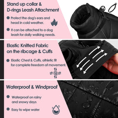 AOFITEE fleece warm lining adds cozy insulation for cold outdoor adventures.