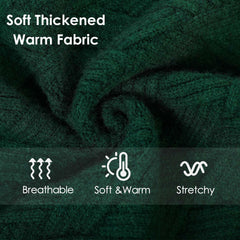 AOFITEE turtleneck detail adds warmth and style