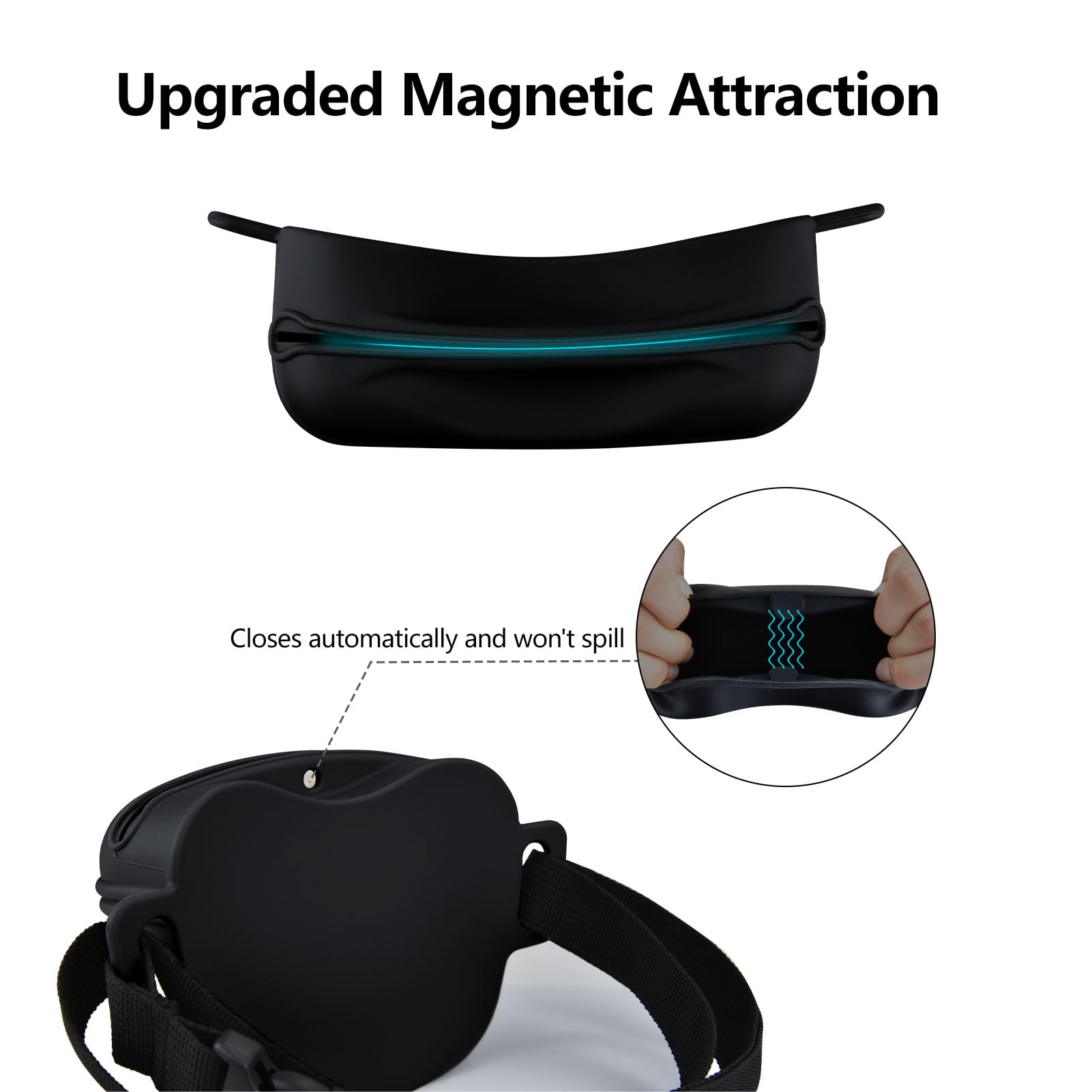 AOKLANT upgraded magnetic closure emphasizes quick, secure one-handed operation.