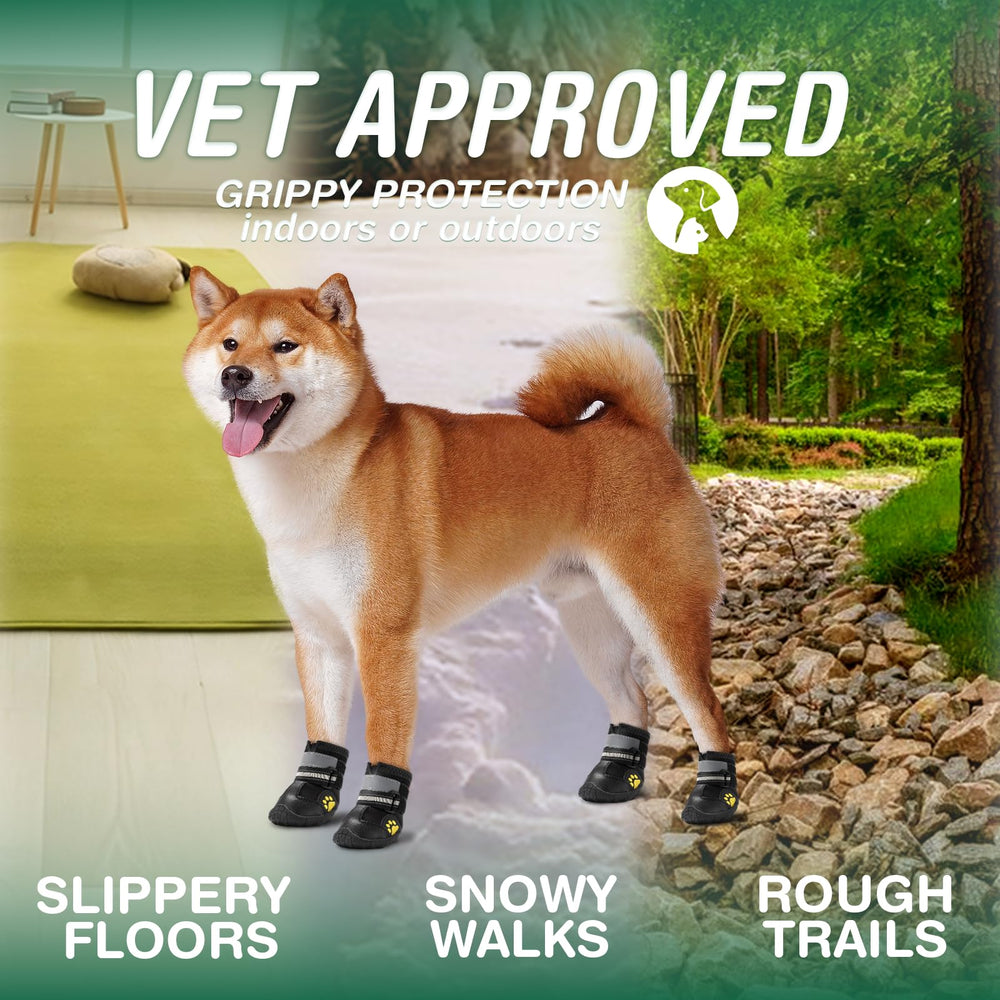 AOKOWN all-weather materials protecting paws in winter and on hot pavement