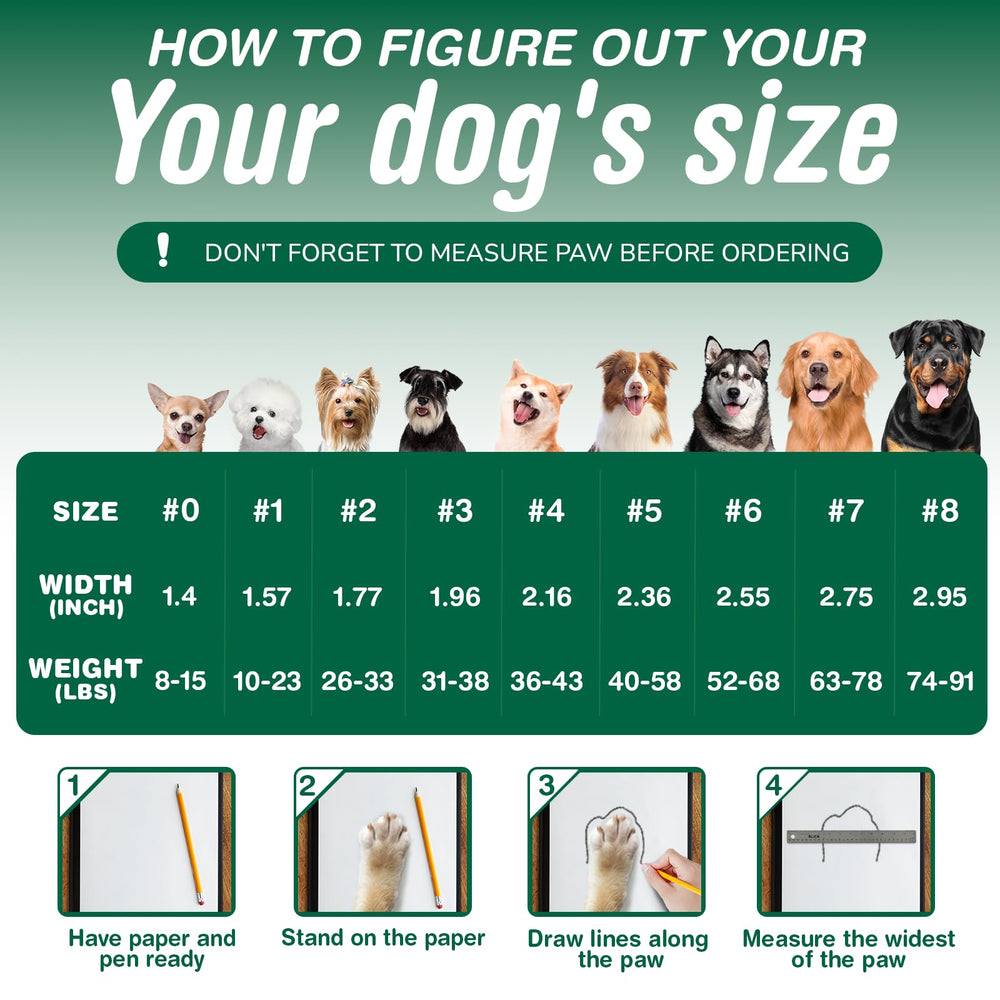 AOKOWN large-dog anti-slip boots highlighting strong grip on slick surfaces