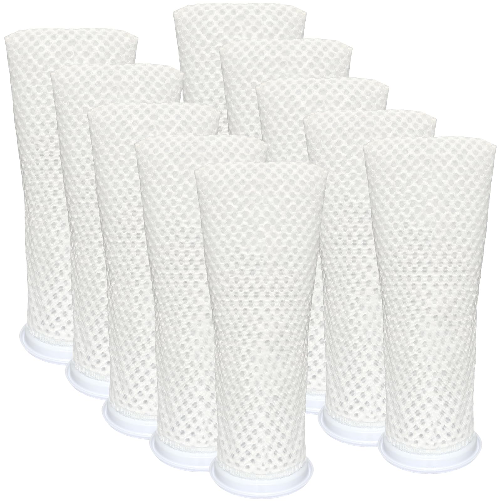 Aolleteau 10-pack filter socks packaging ready-to-use for quick setup