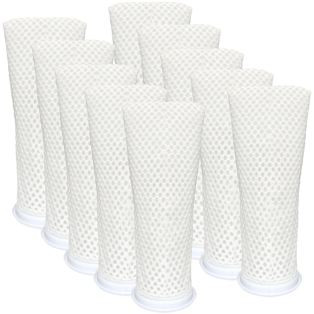 Aolleteau 10-pack filter socks packaging ready-to-use for quick setup