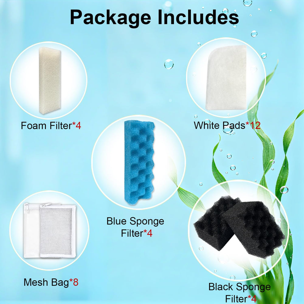 Aolleteau phosphate-absorbing pad helps maintain water clarity and balanced nutrients.