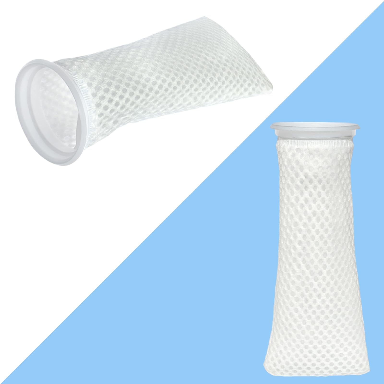 Aolleteau planted freshwater-compatible filter socks for lush tanks