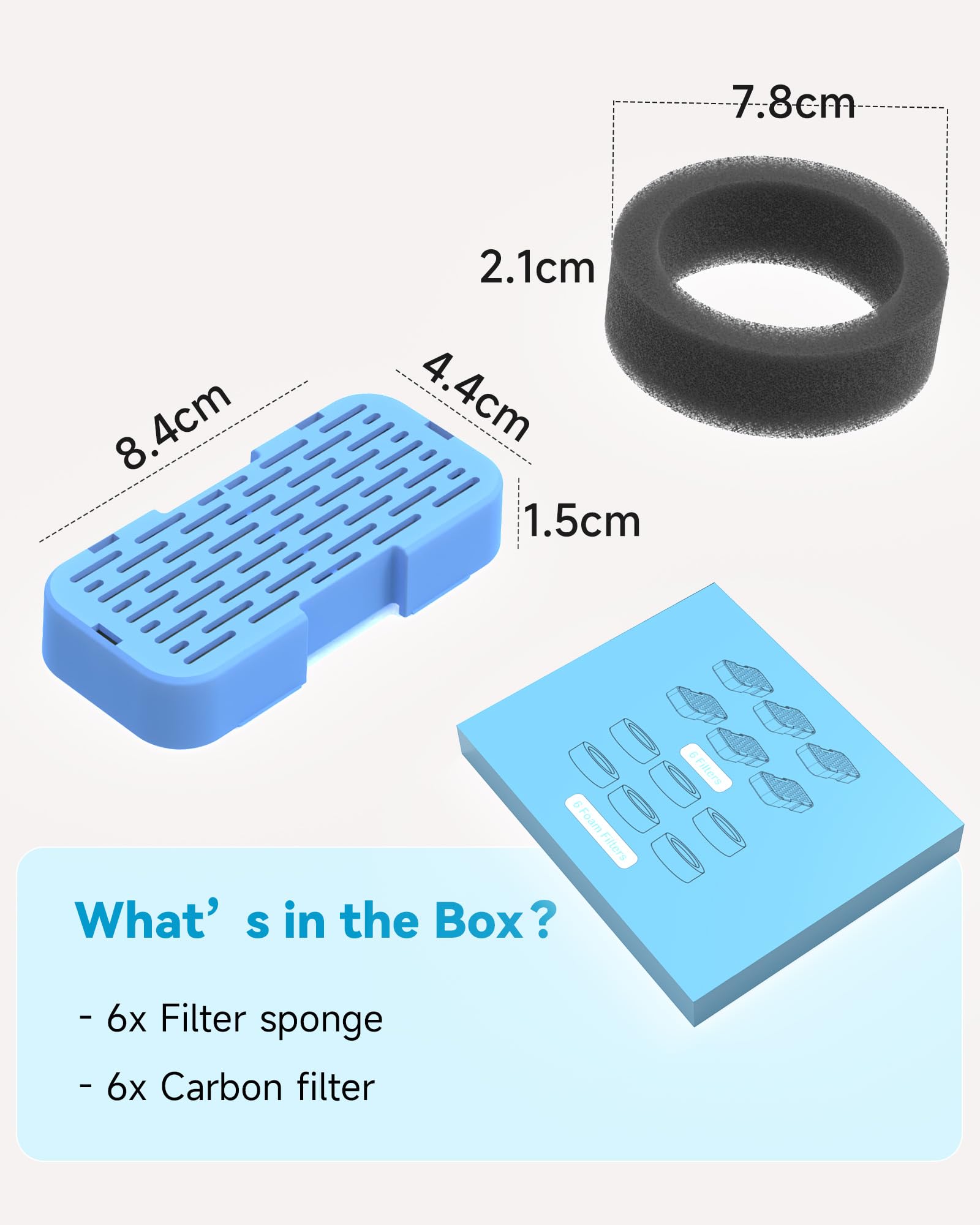 AONBOY fountain maintenance kit for easy cleaning and replacement.
