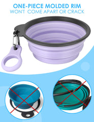 AONKEY bottle carrier clip on the bowl enables hands-free hydration on hikes.