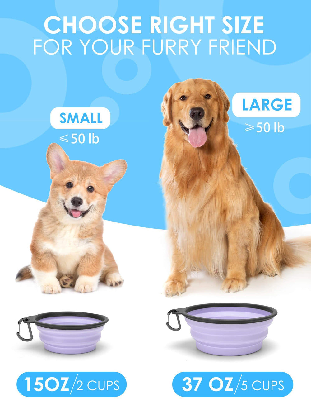 AONKEY integrated hard rim provides stable support when the bowl is open.