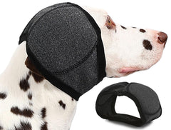AOOLMOL dog ear muffs wrap adjustable headband for active dogs