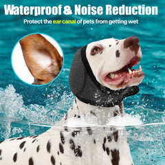 AOOLMOL ear muffs wrap remains waterproof during drying after swimming