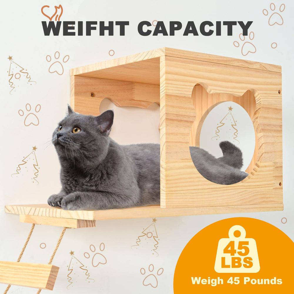 Aoparts PetKABOO cat wall condo-perch mounted for elevated lounging