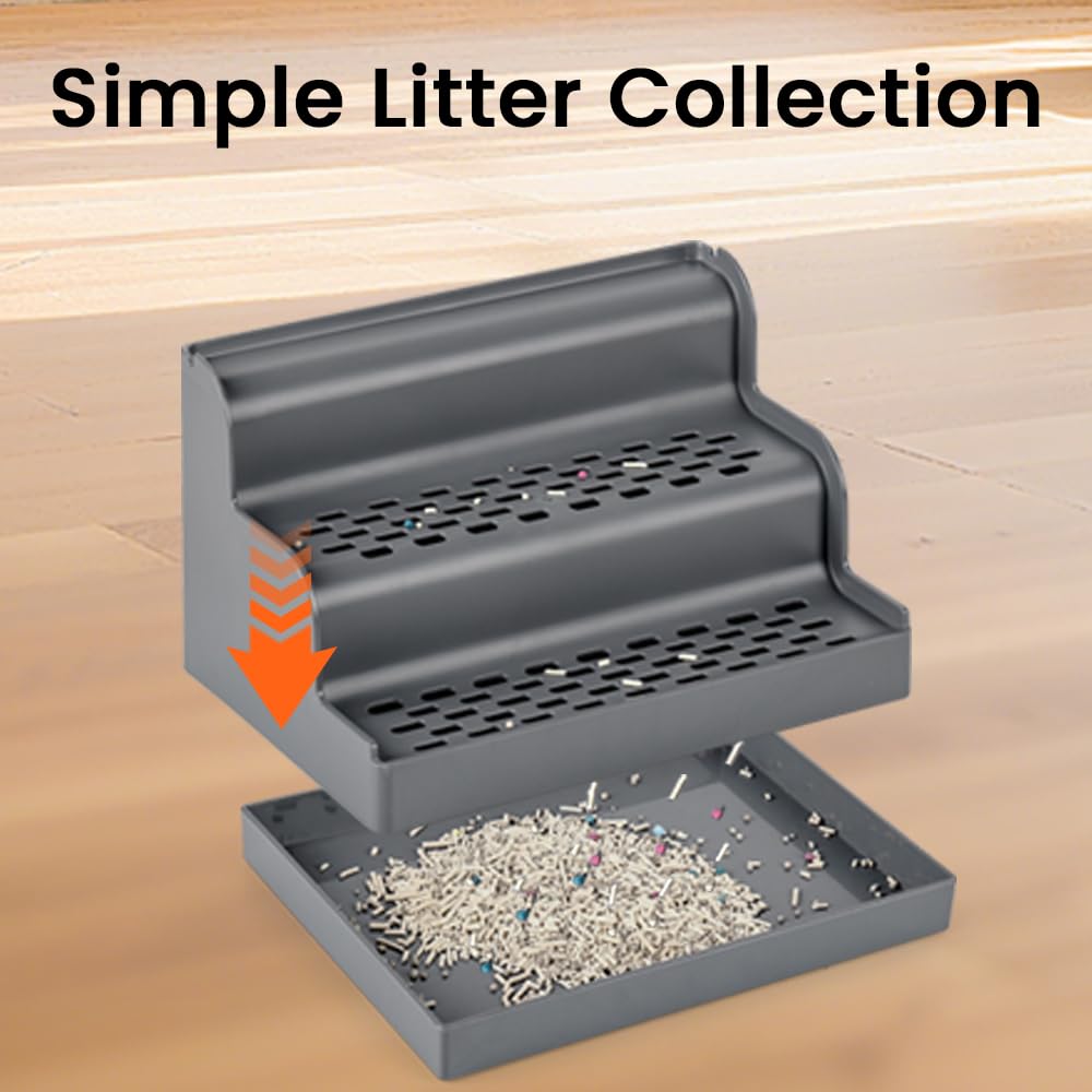 Aothey Litter Box Step not ideal for large cats best for small or aging pets
