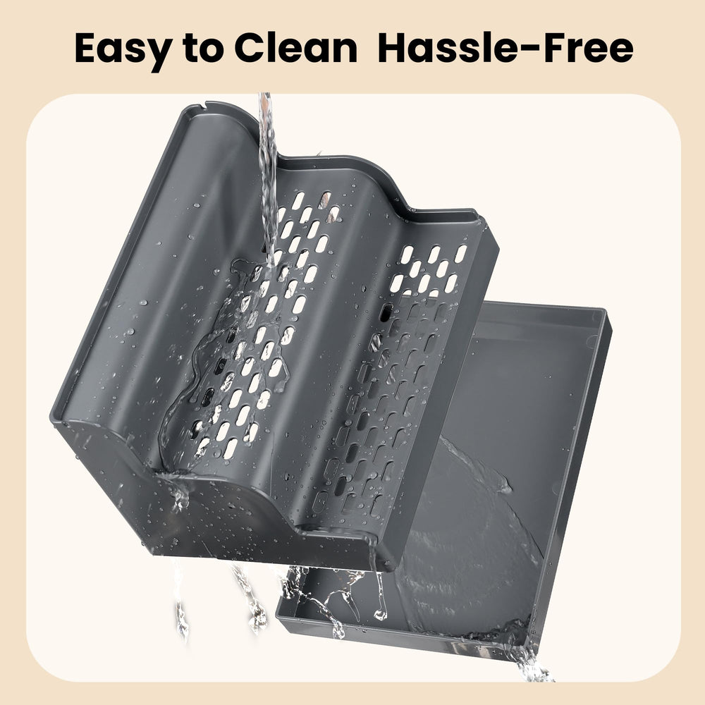 Aothey Litter Box Step ships with tool-free quick assembly and easy cleaning
