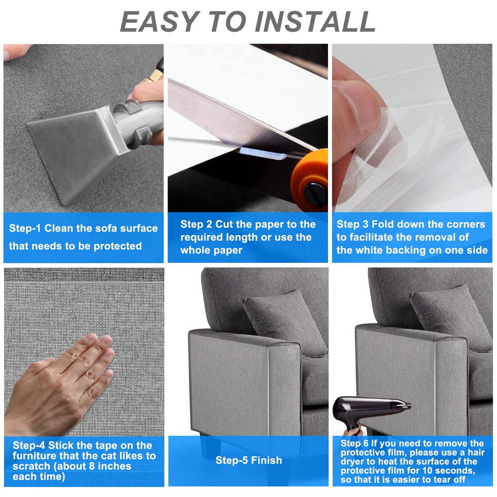 AOUKAR furniture protection kit offers broad coverage for sofas and chairs.