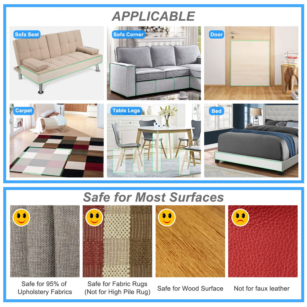 AOUKAR non-toxic durable film provides long-lasting scratch deterrence.