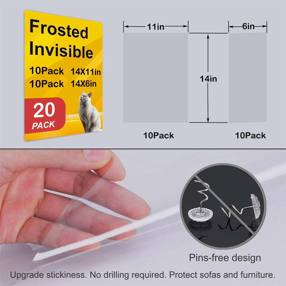 AOUKAR scratch protector easy peel and stick simplifies quick installation on furniture.