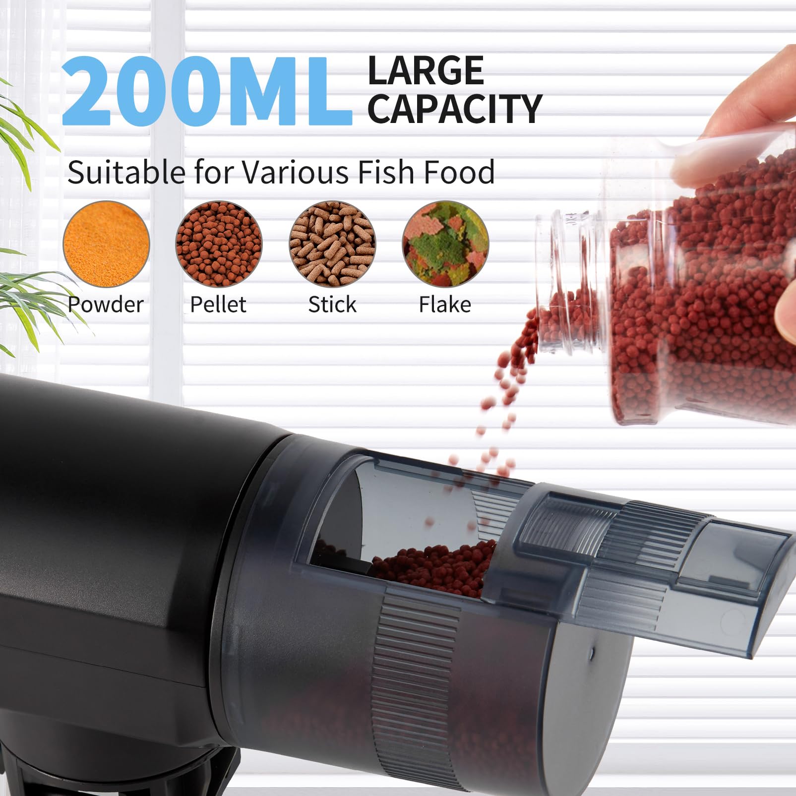 Aoyar adjustable clamp base installation fits different tanks securely.