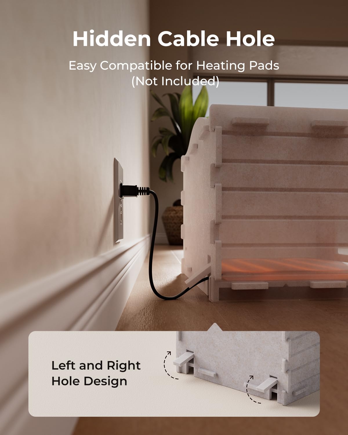Apasiri easy-clean surface simplifies upkeep between cuddles and naps.