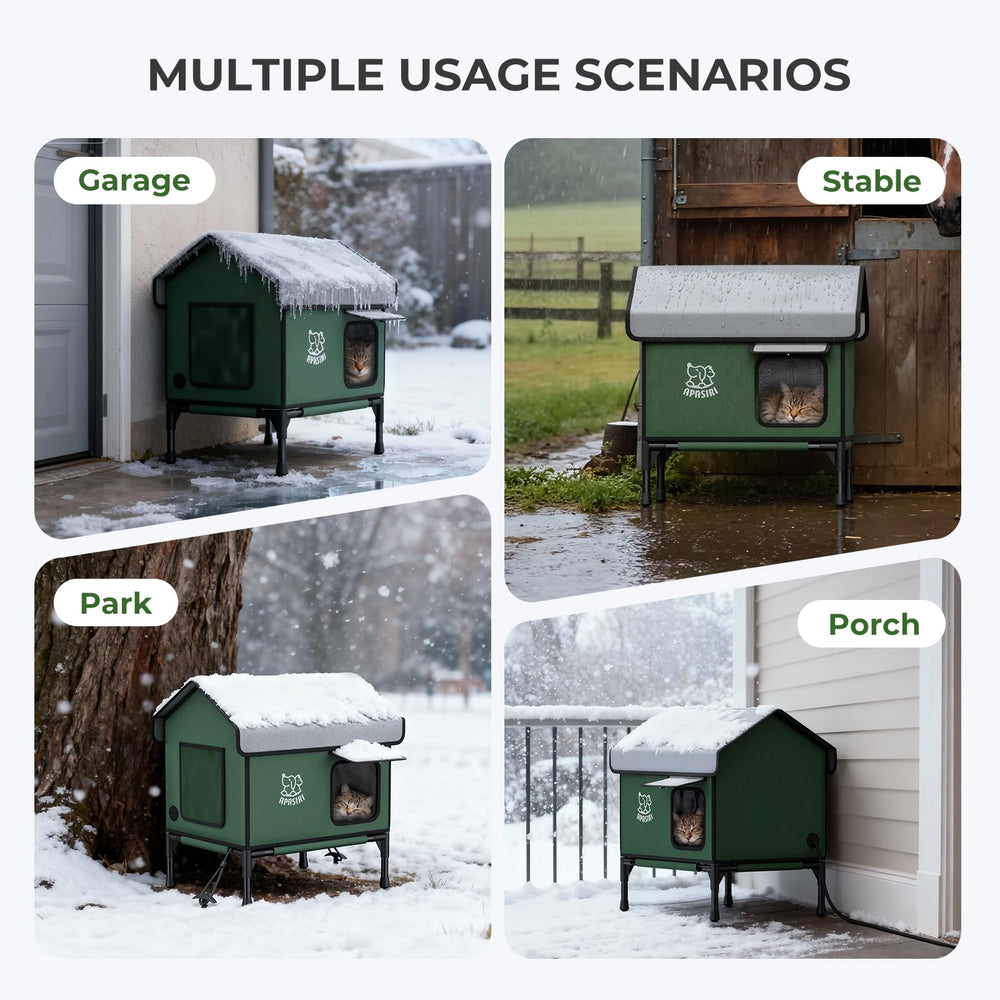 Apasiri portable cat house convenient for travel and outdoor adventures.