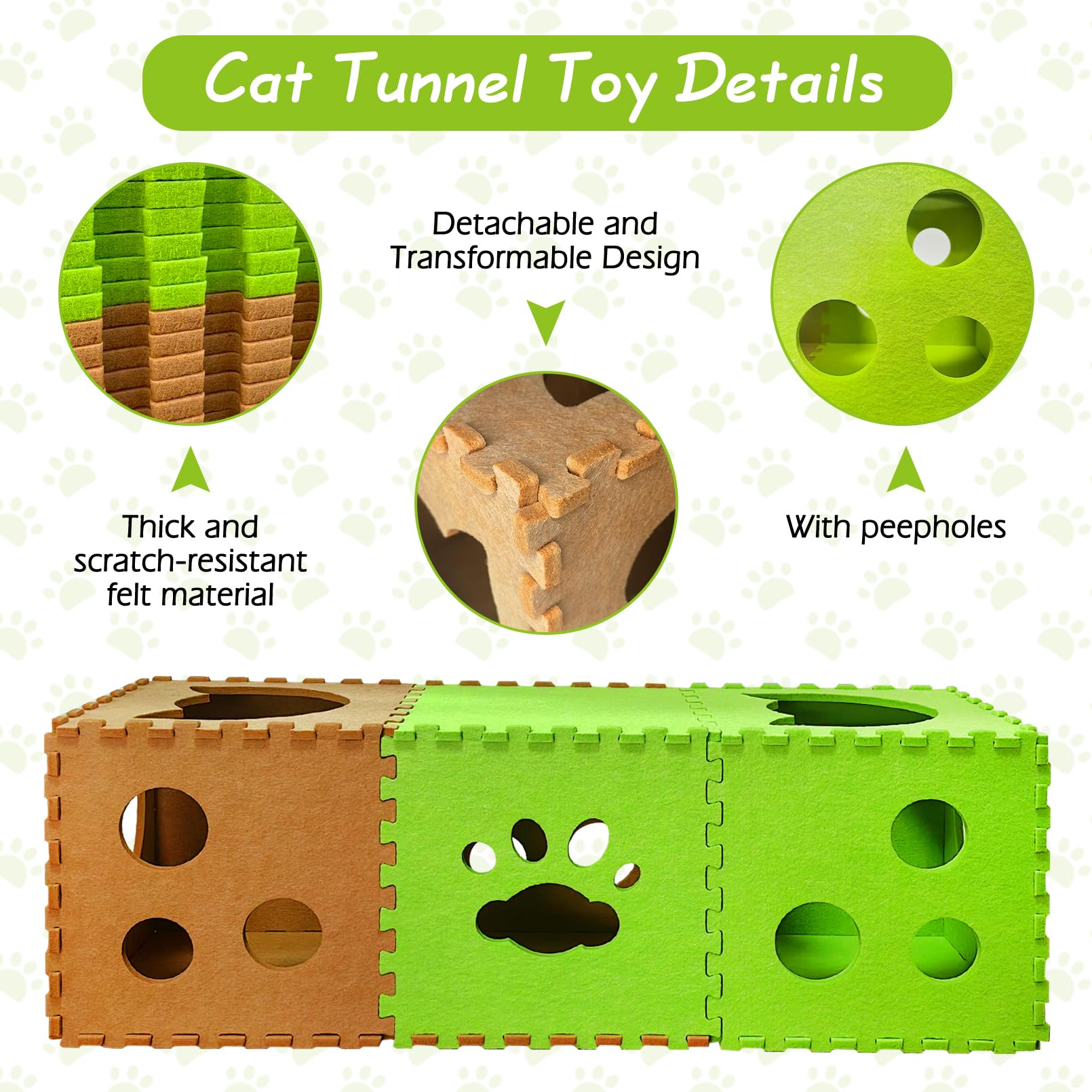 Apatal Cat Cave with peep holes invites observation and safe exploration.