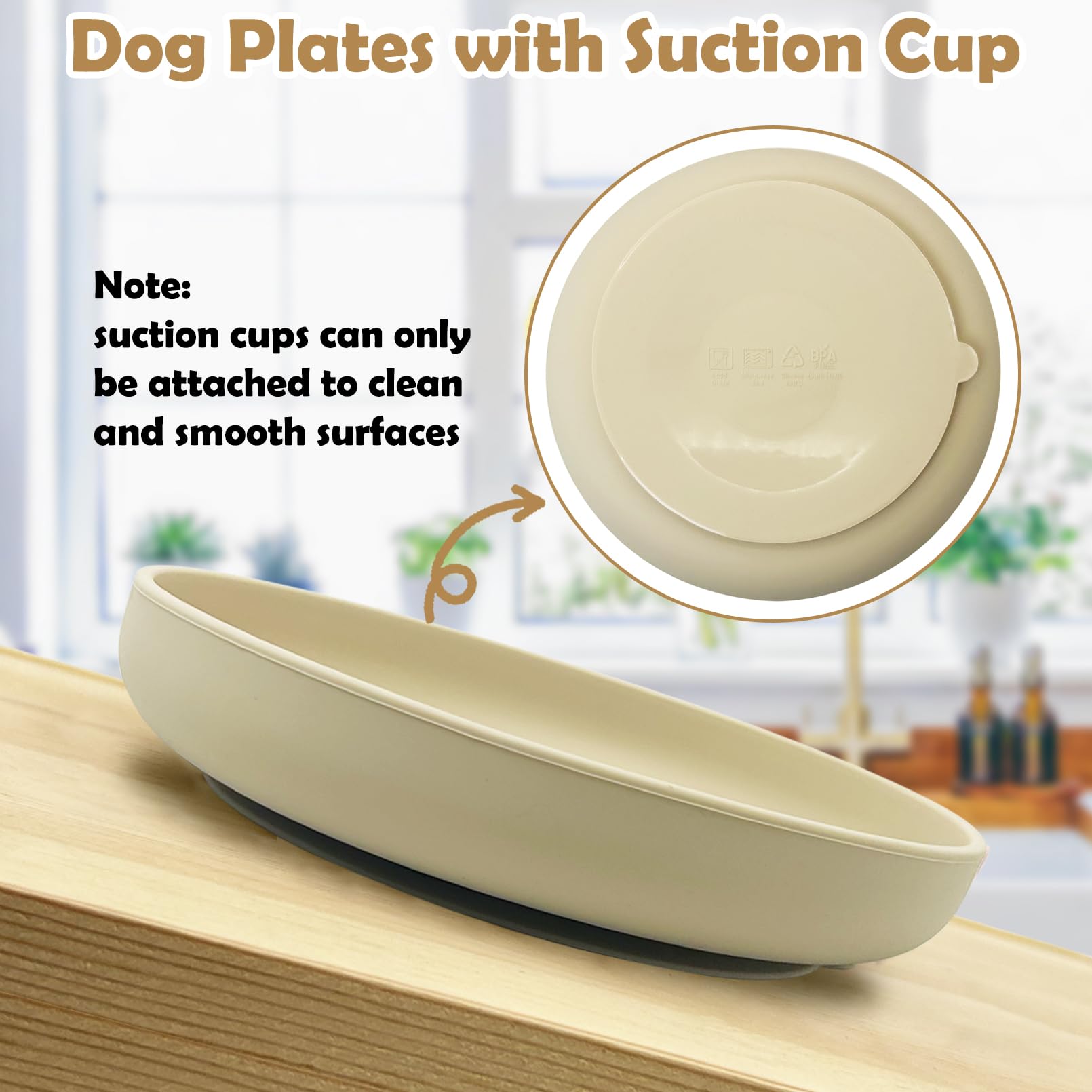 Apatal temperature-range dog-food-bowl endures hot or cold meals for flexible use.