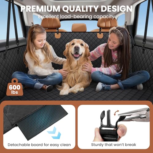 A-Pce breathable-mesh-window improves visibility and pet comfort.