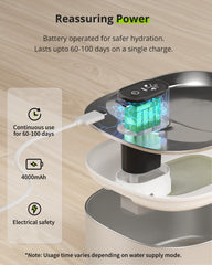 APETDOLA 12s flow sensor demonstrates quick drinking encouragement for pets