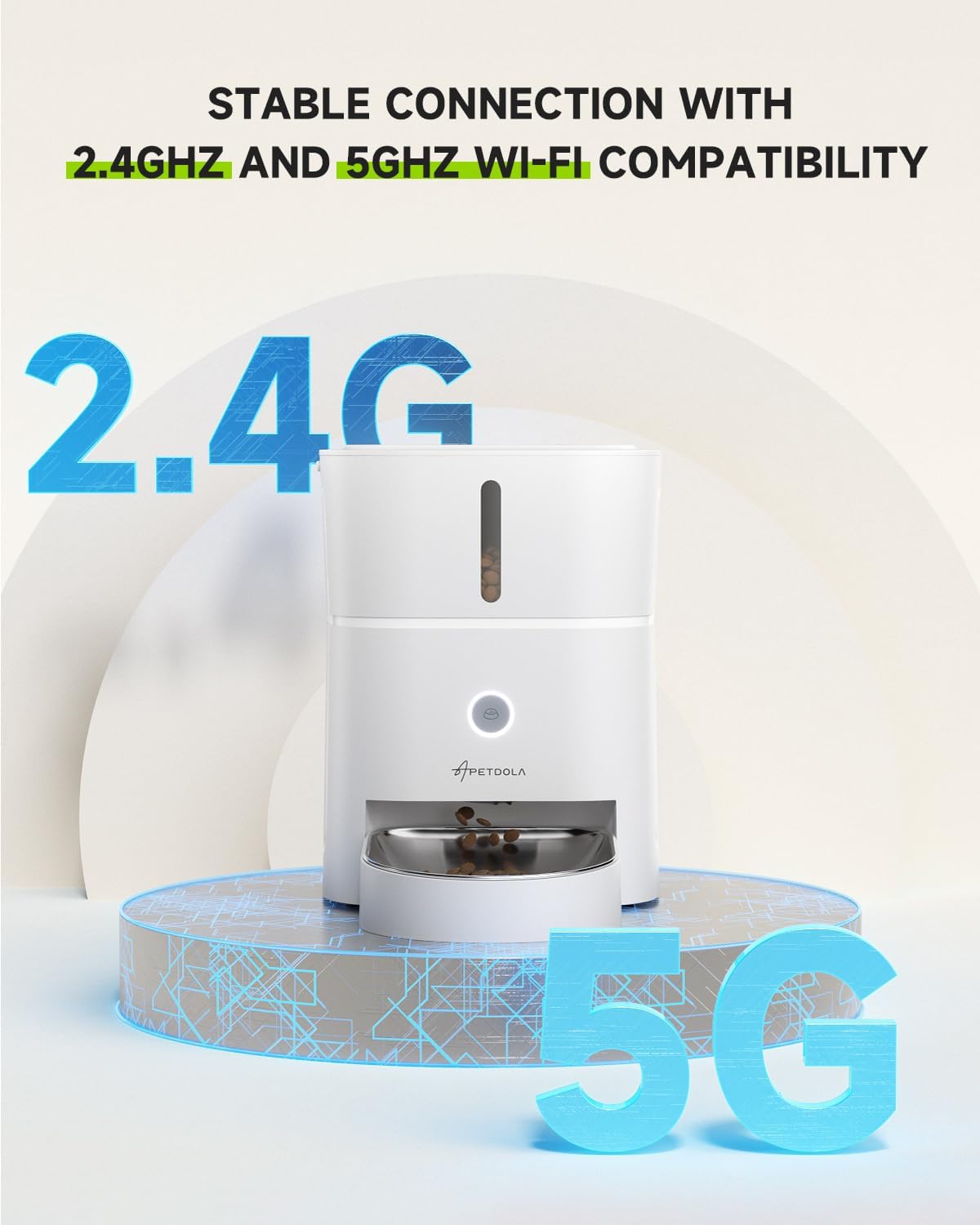 APETDOLA 5G and 2.4G wifi setup for stable connectivity