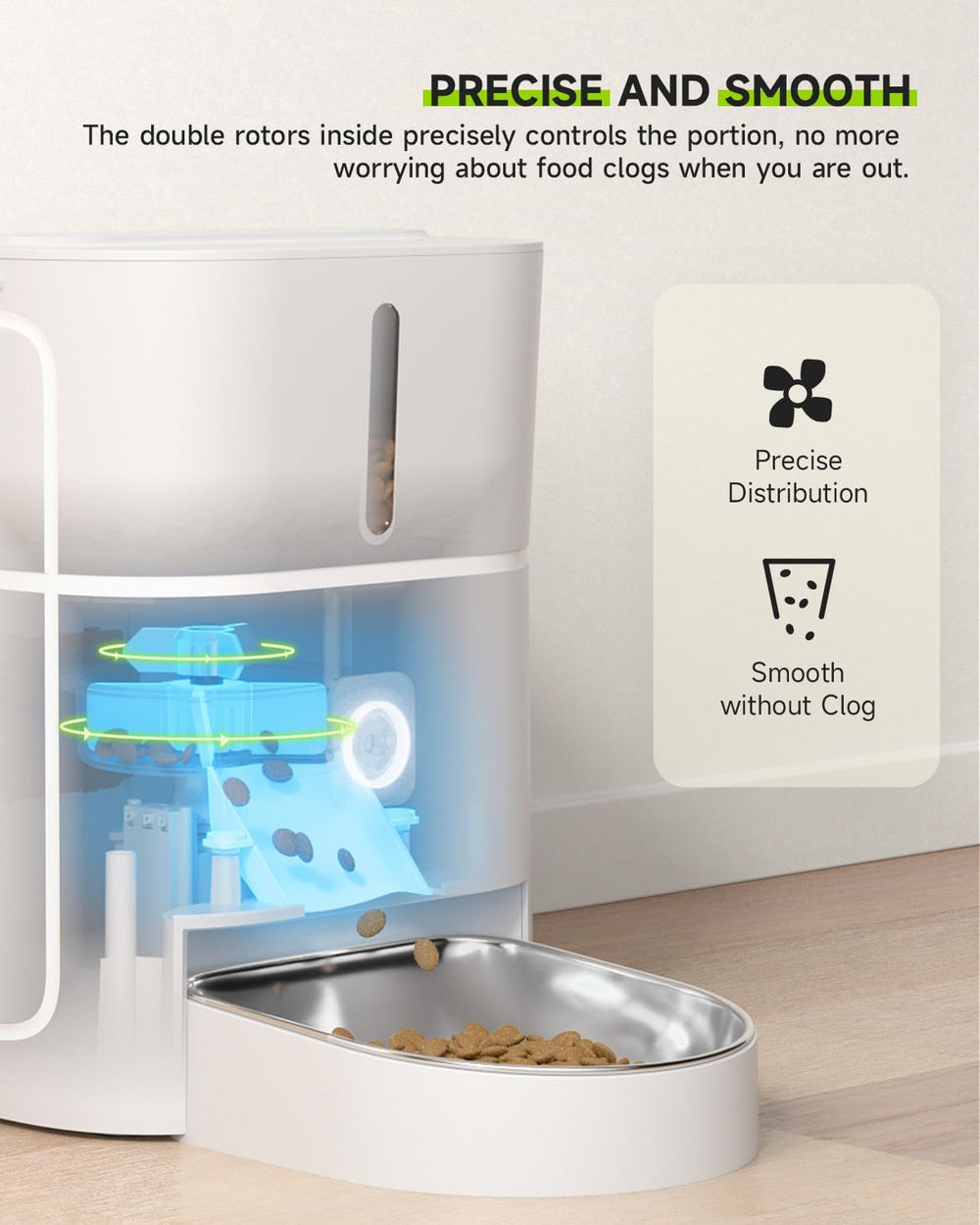 APETDOLA FDG10 voice message feature for meal calls.