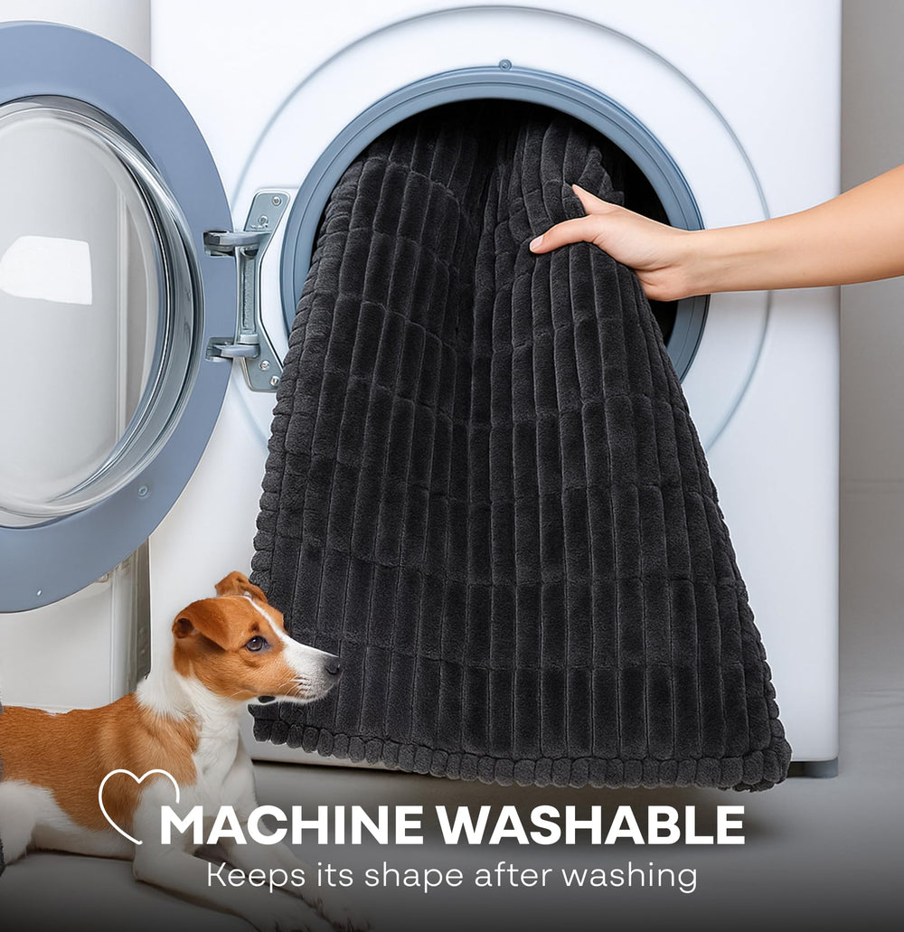 APetsPlanet machine-washable dog bed fabric for quick cleanup