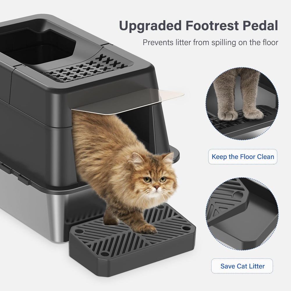 Aphyxen filter pedal and scoop kit simplifies cleaning after use.