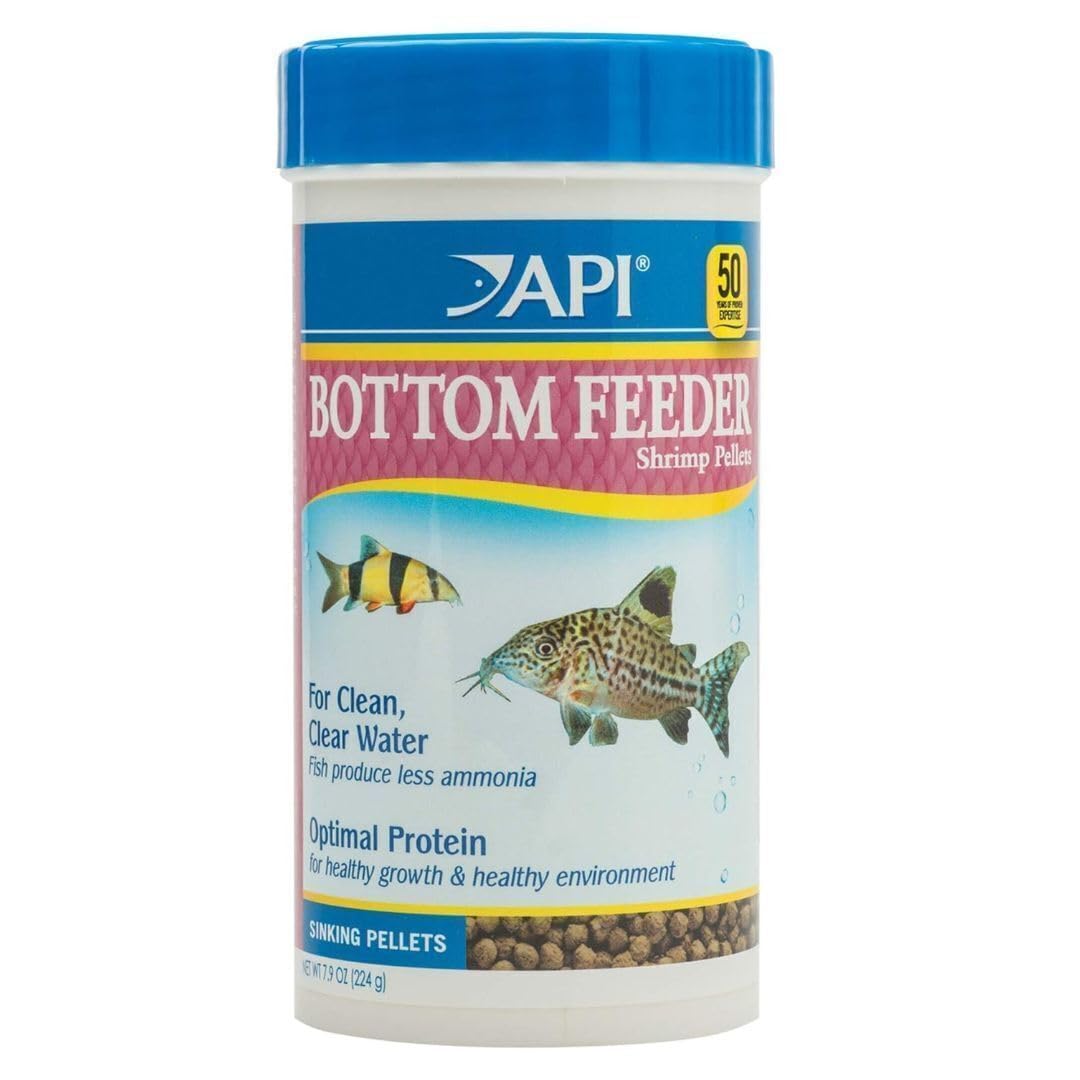 API Bottom Feeder Shrimp Pellets two-pack front view for convenient feeding