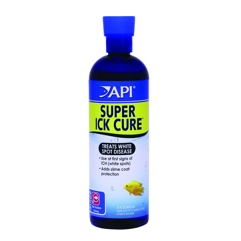 API Liquid Super ICK Cure bottle front shows packaging for quick ich treatment