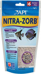 API NITRA-ZORB pouch front view for compact filtration in aquariums.