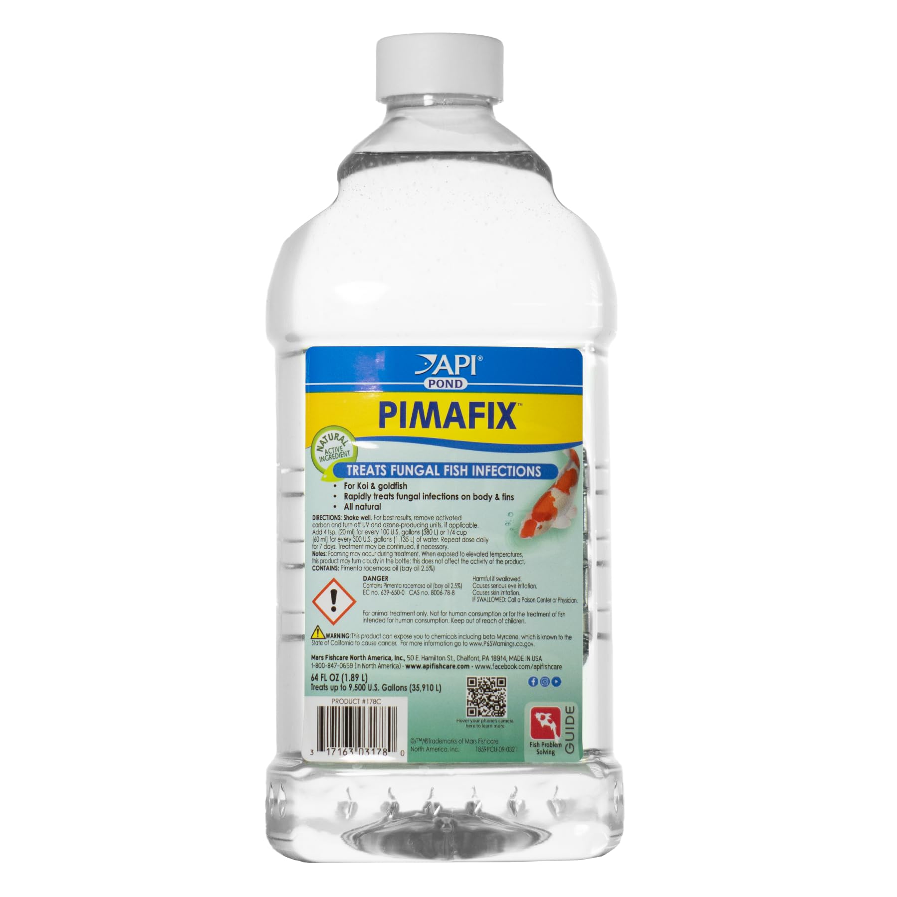 API POND PIMAFIX 64-ounce bottle for pond infection treatment