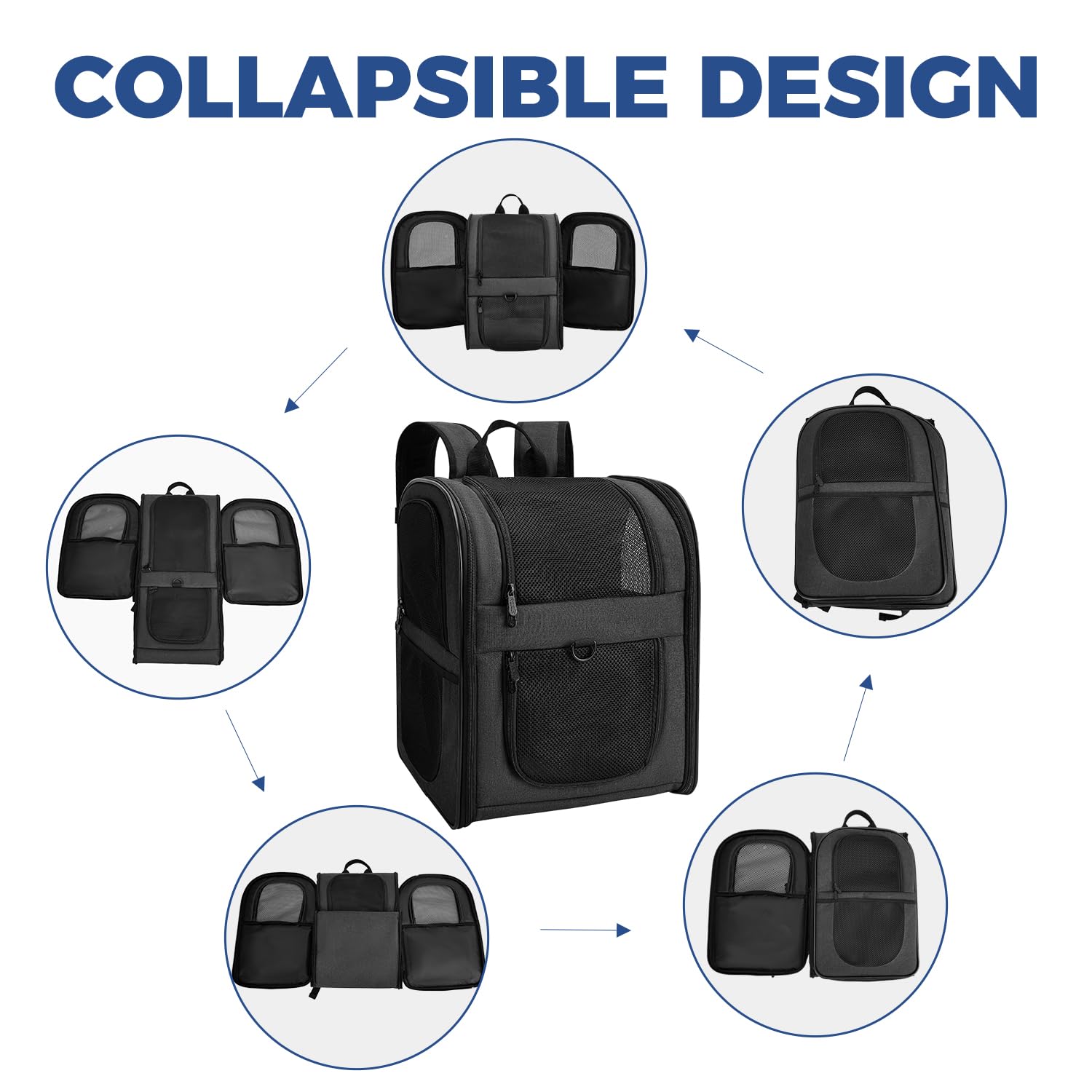 Apollo Walker breathable back panel reducing shoulder strain