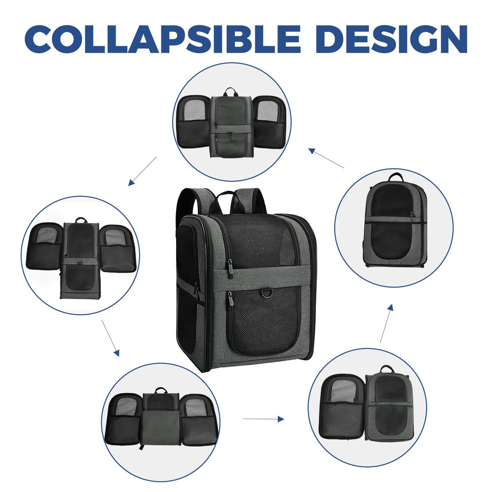 Apollo Walker four-sided mesh panels provide cool airflow for pets