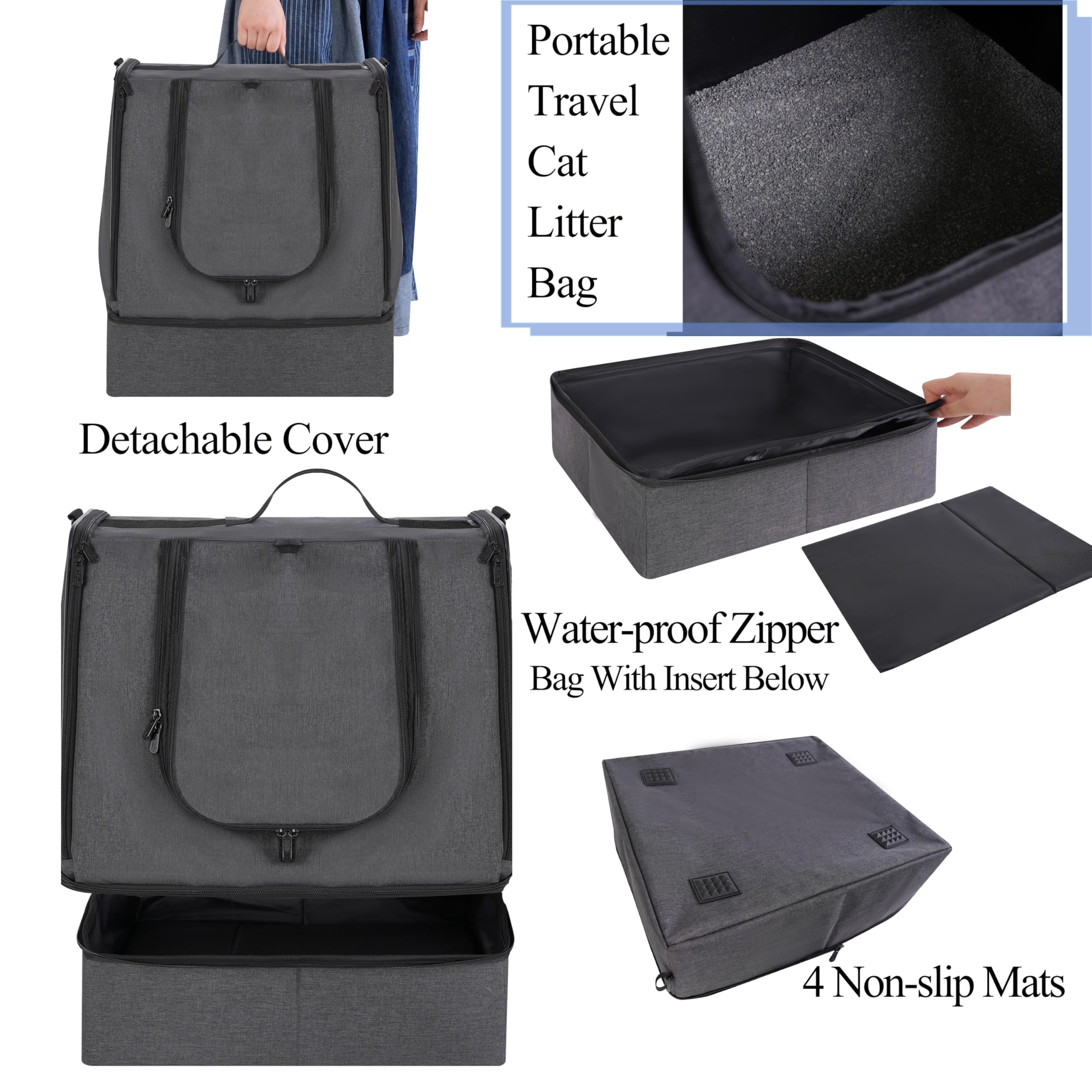 Apollo Walker includes scoop and collapsible bowl for hotel stays