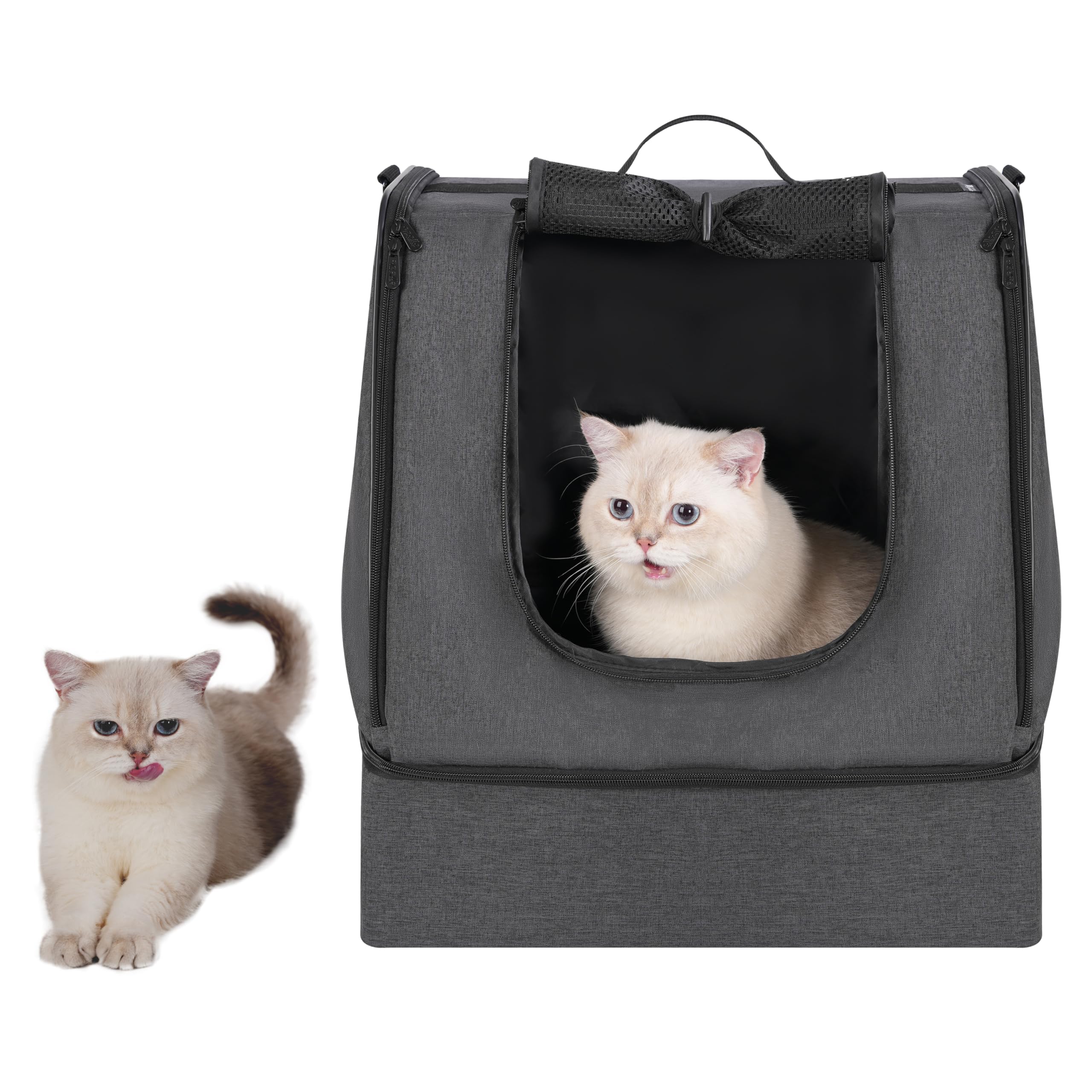 Apollo Walker top handle enables easy carrying from hotel to car.
